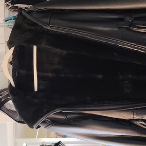Wilson's Suede and Leather Ladies Coat